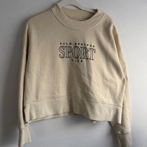 Abercrombie & Fitch Cream Soft Collection Sweater
